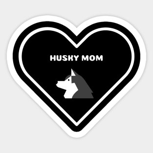 Husky Mom Sticker